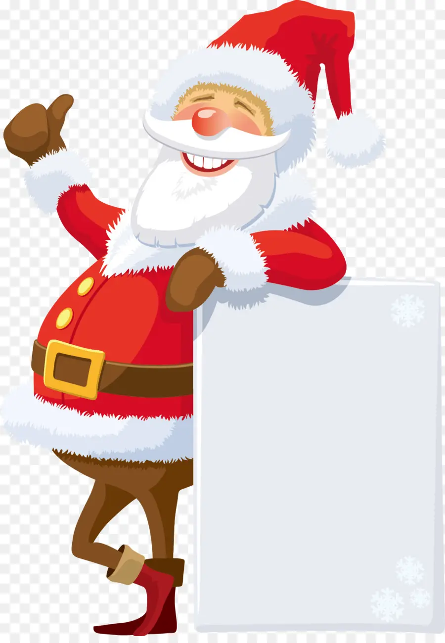 Santa Claus，Dikemas Postscript PNG