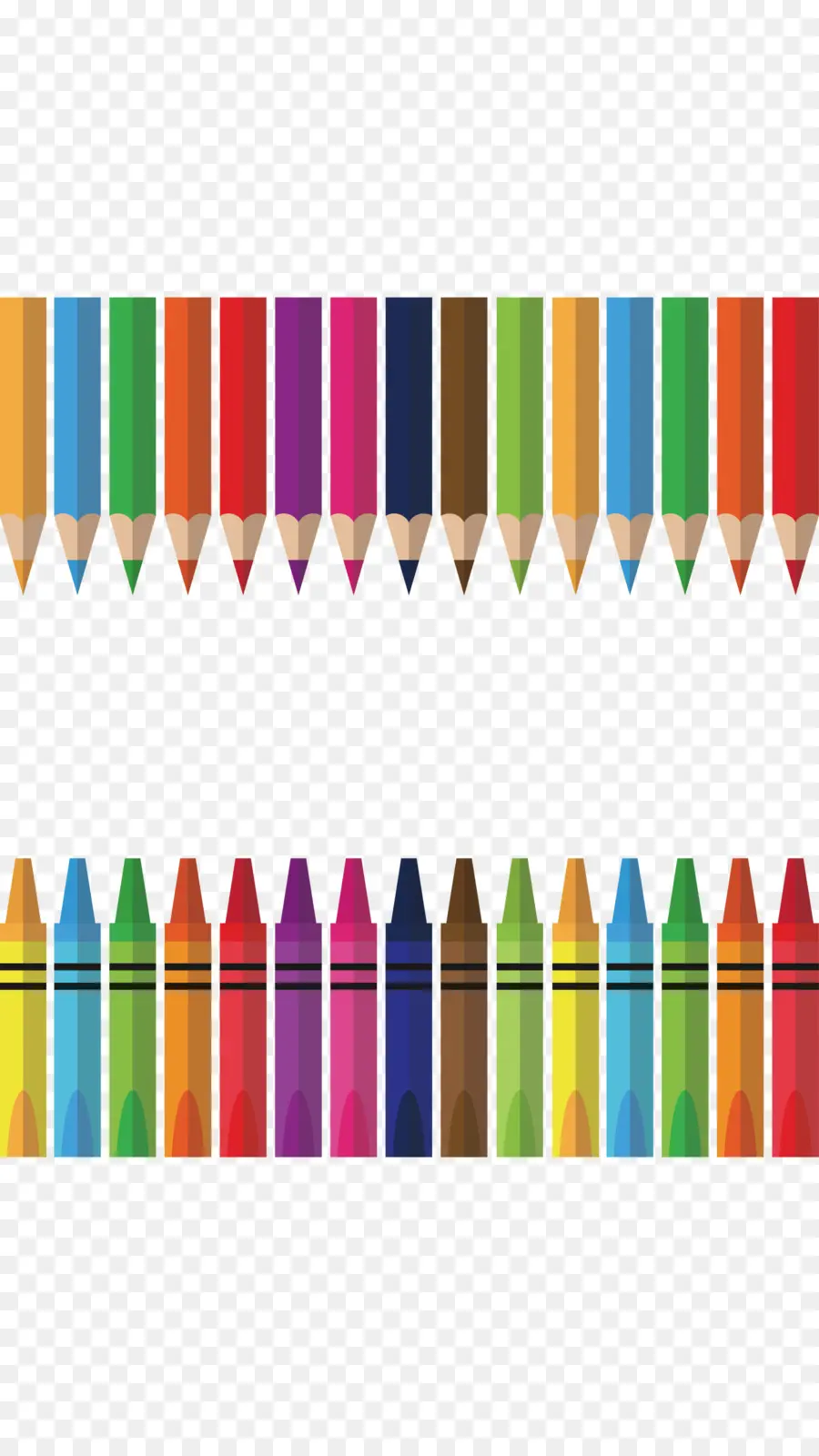 Pensil Warna，Krayon PNG