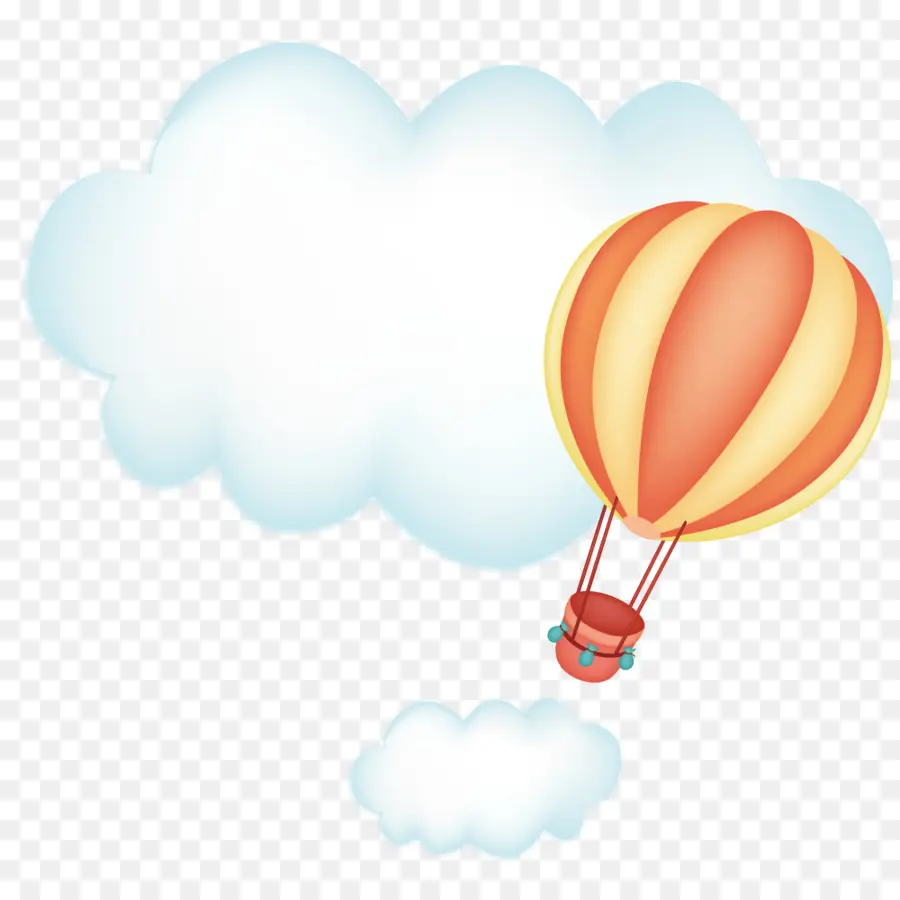 Balon Udara Panas，Awan PNG