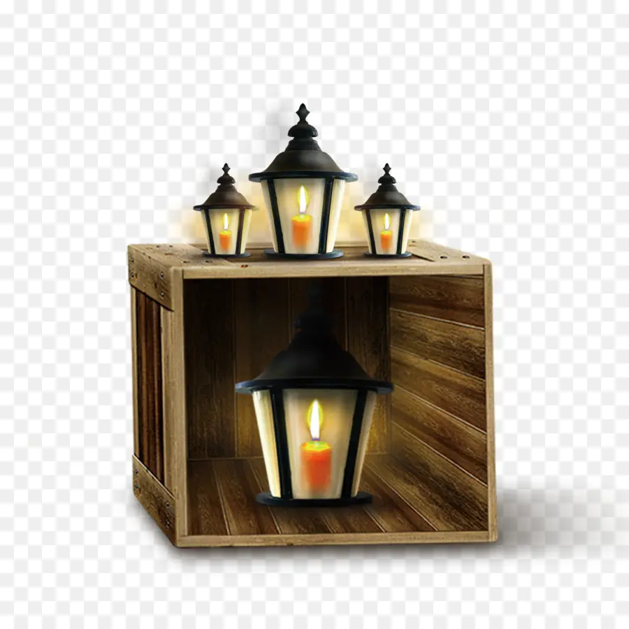 Lentera Dengan Lilin，Lampu PNG