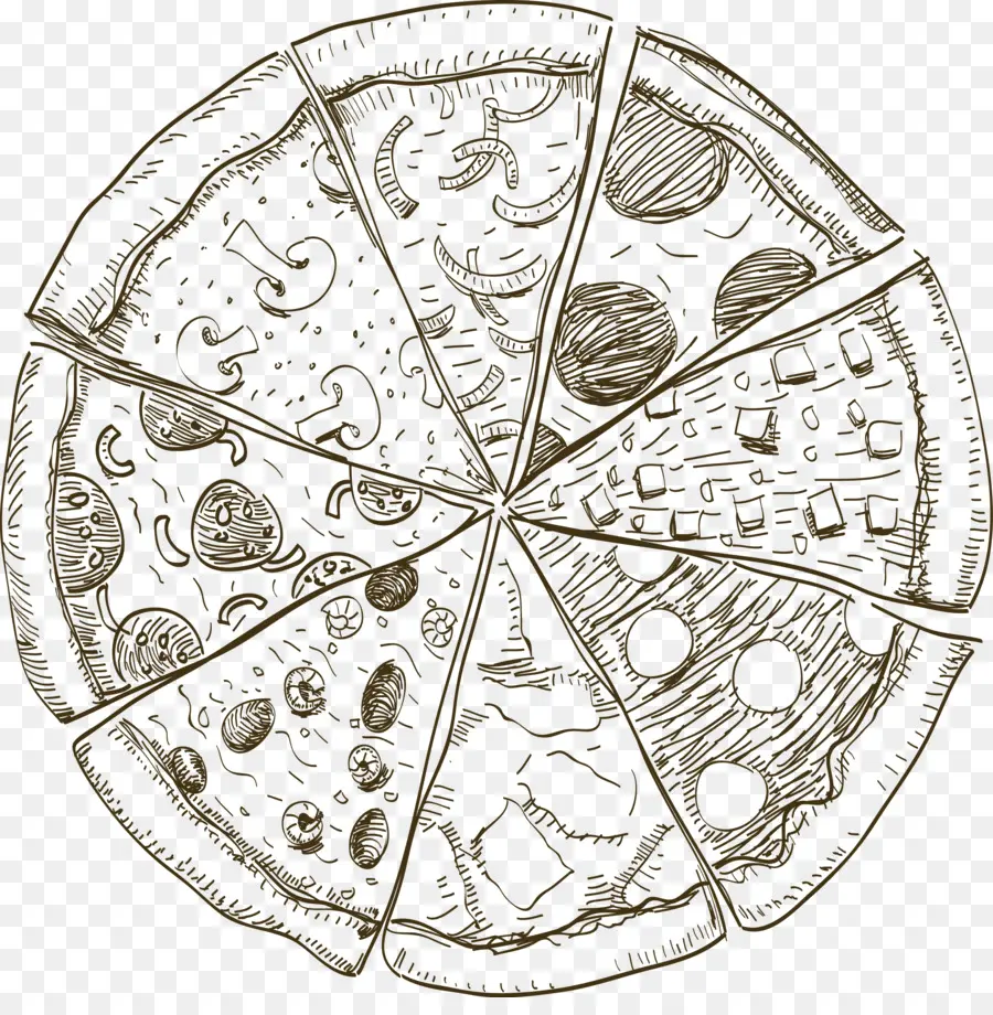 Irisan Pizza，Keju PNG