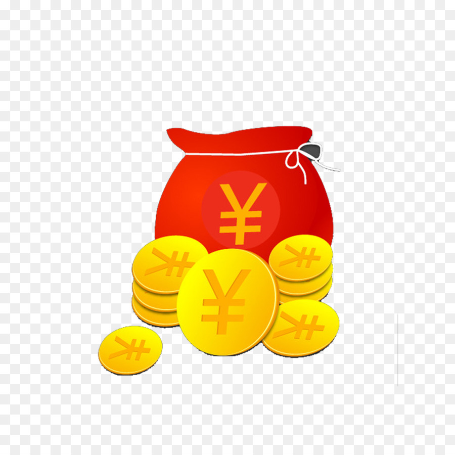 Amplop Merah，Koin Emas PNG