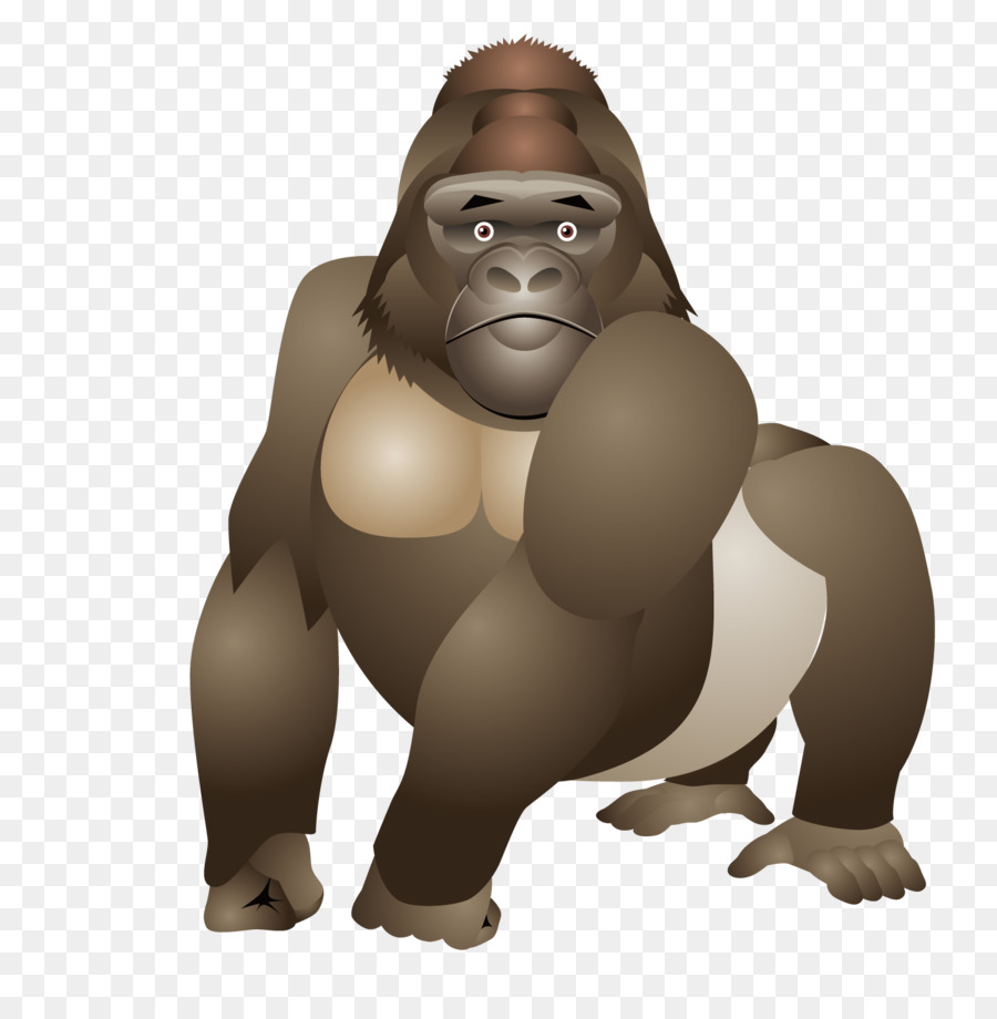 Gorila，Monyet PNG