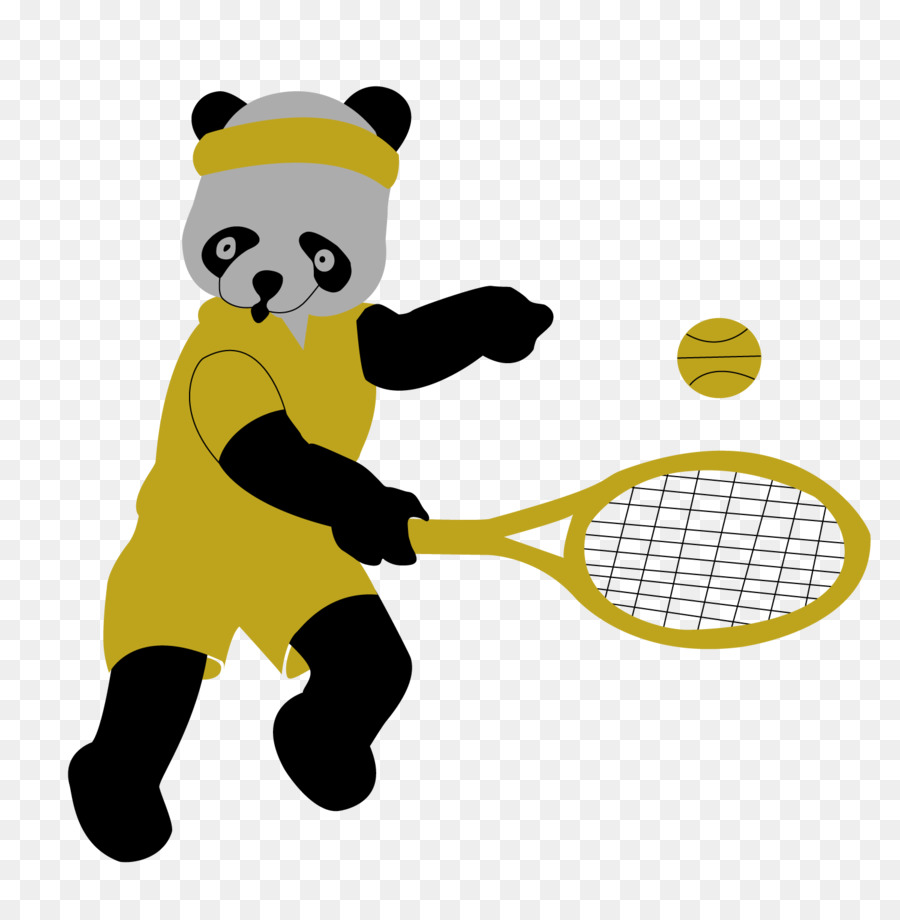 Panda，Tenis PNG