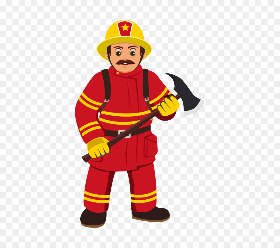 Petugas Pemadam Kebakaran, Kartun, Pemadam Kebakaran gambar png