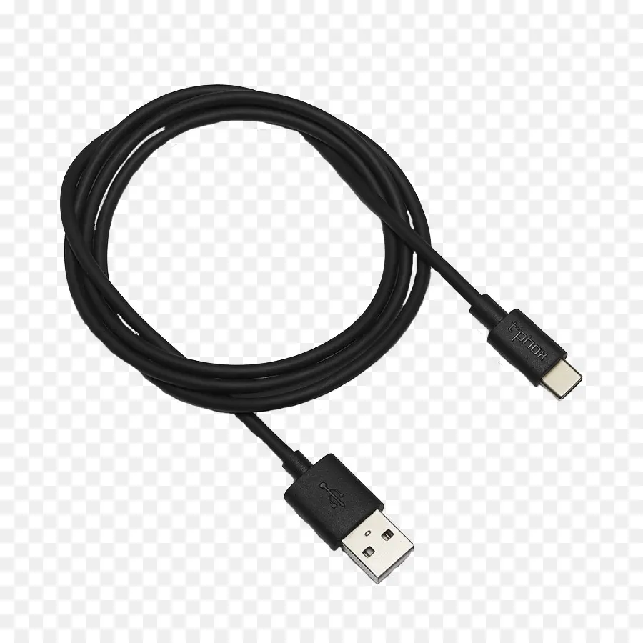 Kabel Usb，Hitam PNG