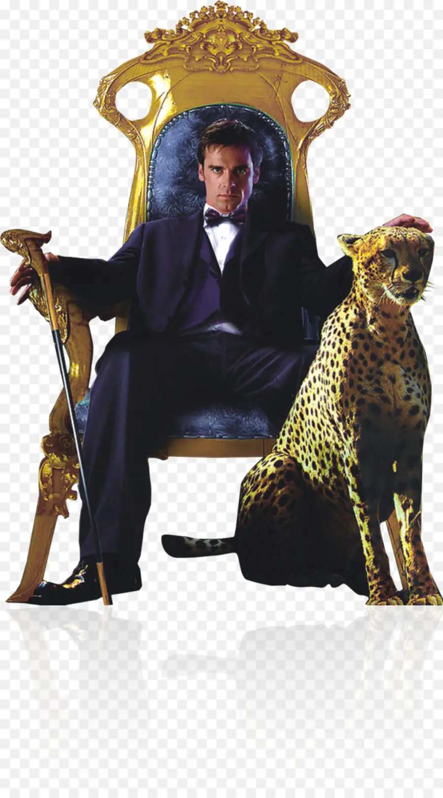 Manusia Dengan Cheetah，Takhta PNG