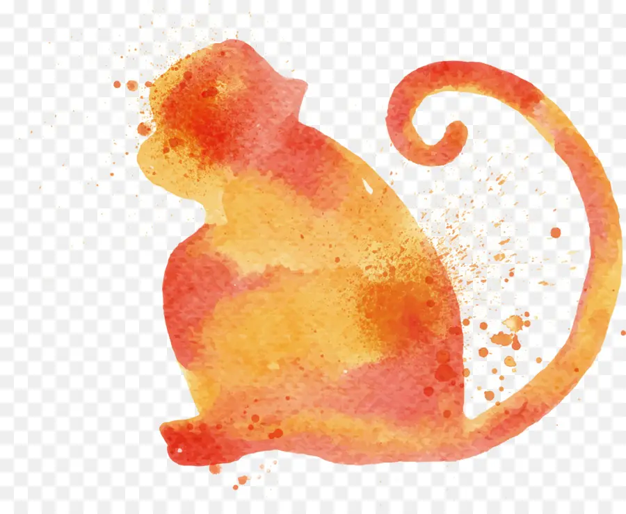 Lukisan Cat Air，Poster PNG