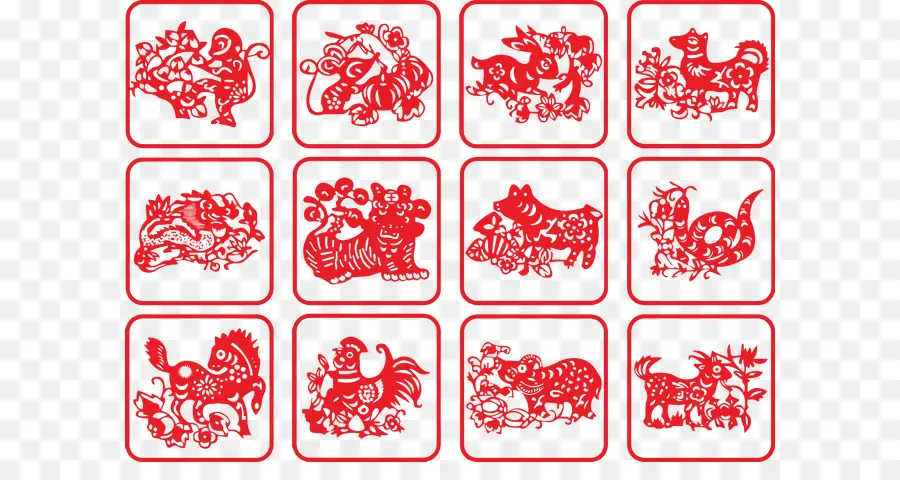 Zodiak Cina，Hewan PNG