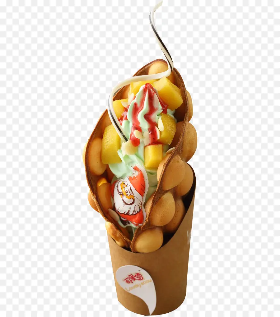 Wafel Es Krim，Kerucut Wafel PNG