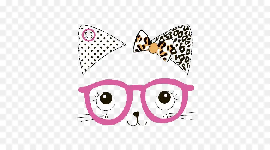 Kacamata，Kucing PNG