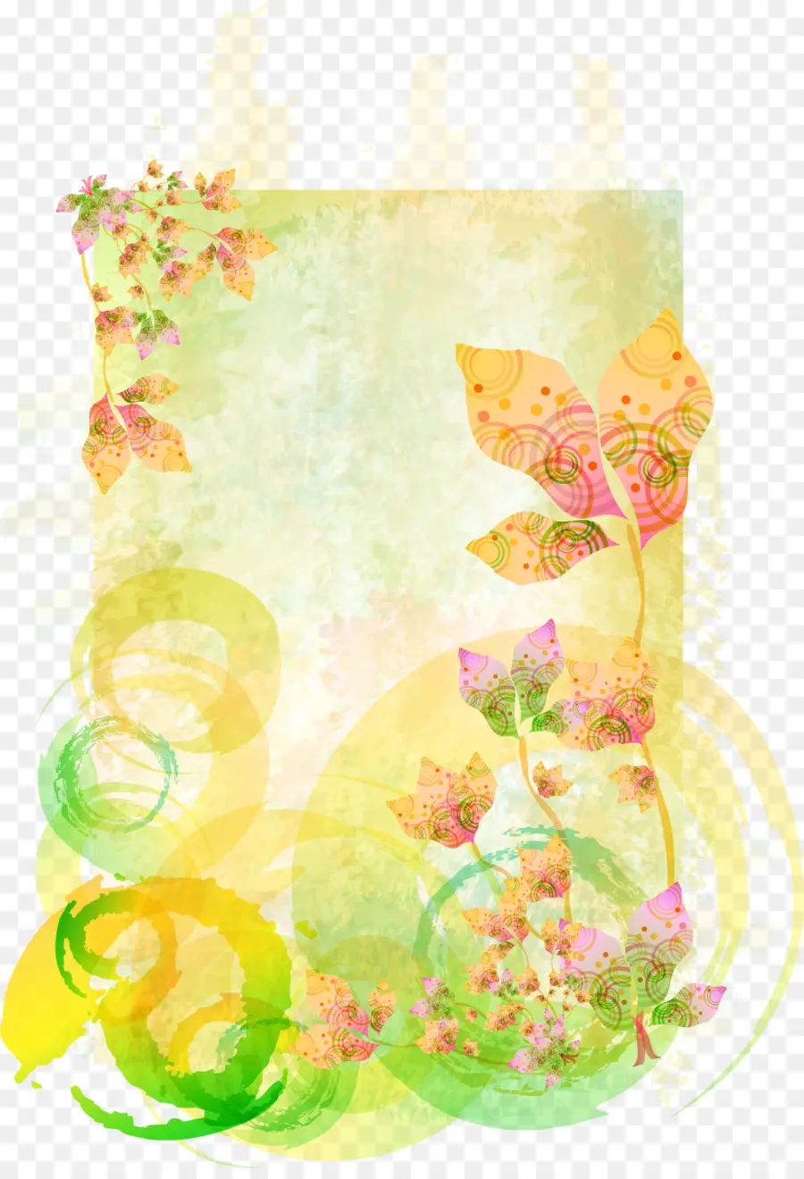 Lukisan Bunga，Cat Air Yang Kreatif PNG