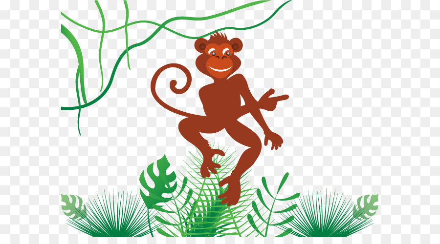 Monyet，Canh Thxe2n PNG