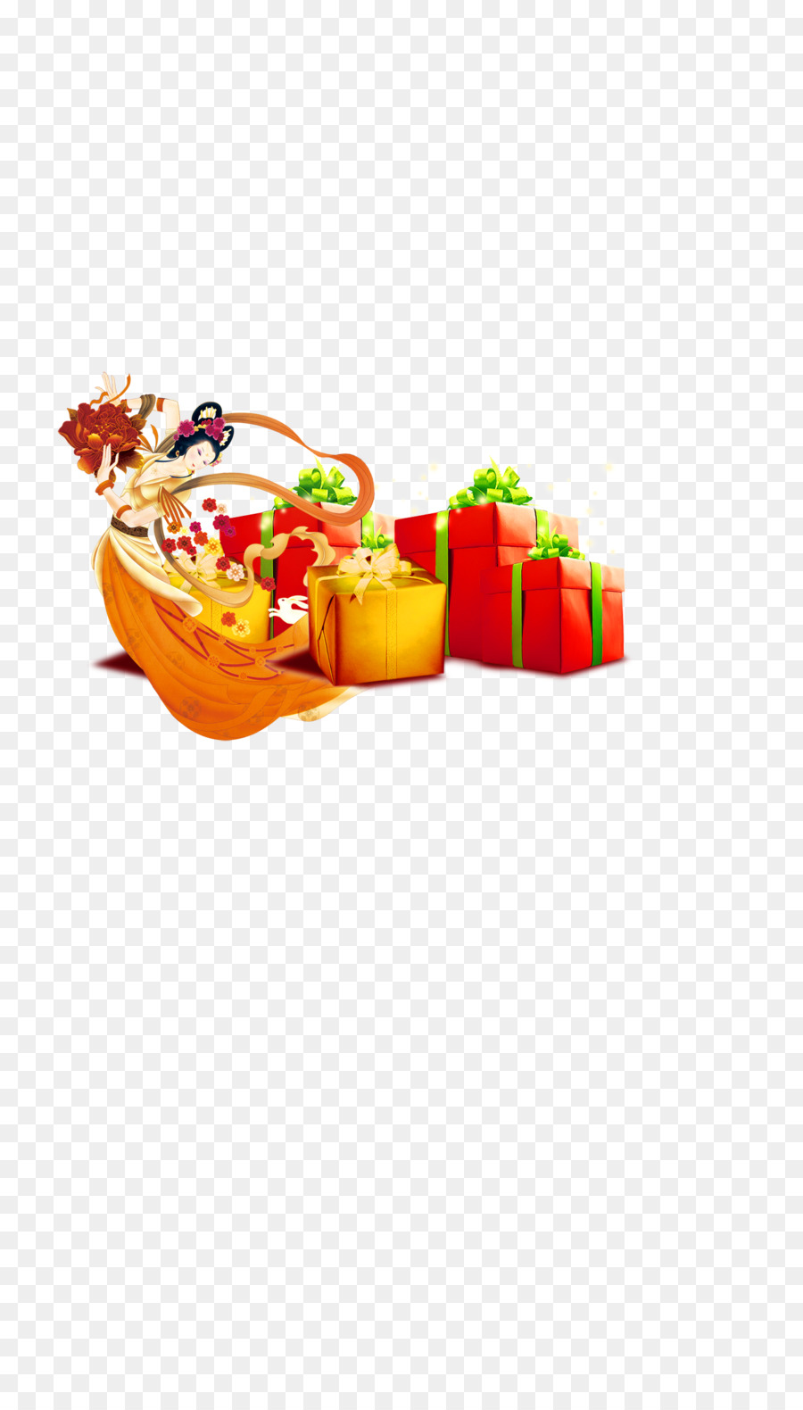 Santa Claus，Hadiah PNG