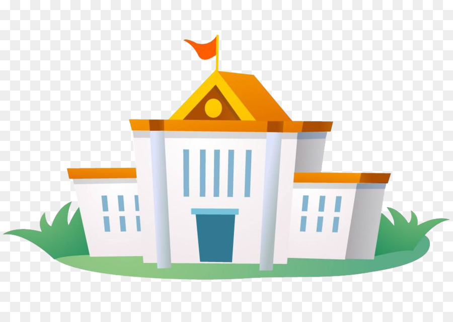 Collection Of Cartoon School House Gambar Animasi Bangunan Sekolah Clipart Full Size Clipart 1318368 Pinclipart