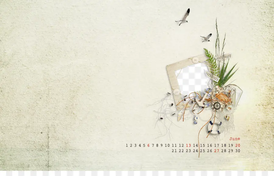 Kalender Juni，Bulan PNG