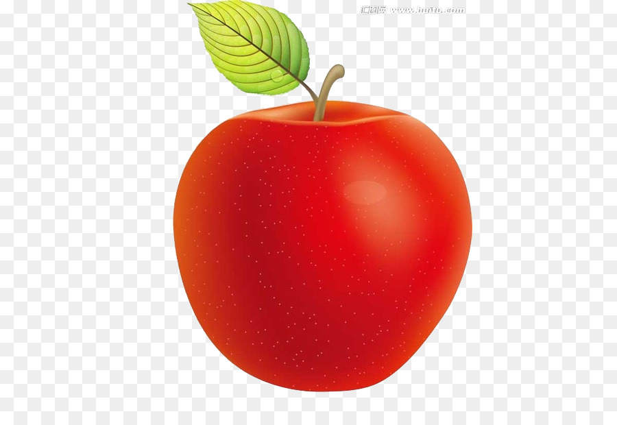 Apple Makanan Animasi Gambar Png