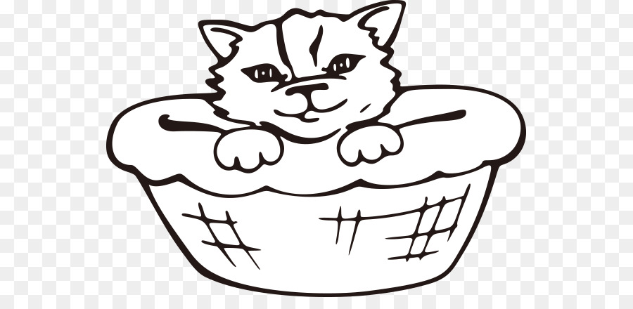  Gambar  Kucing Kartun Hitam Putih Png KucingComel com