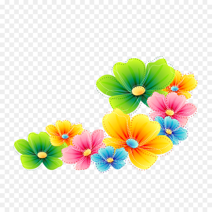 Bunga Karangan Bunga Animasi Gambar Png