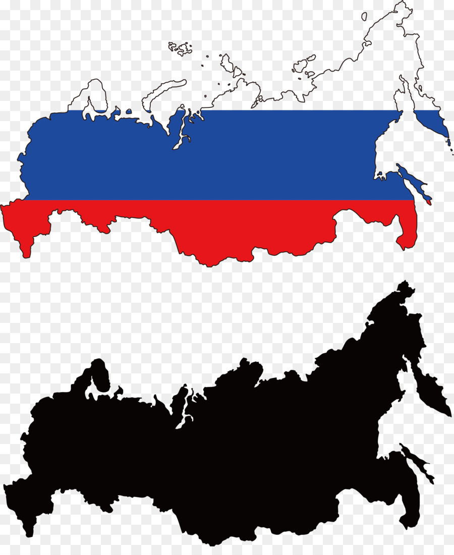 Rusia, Peta, Bendera Rusia gambar png