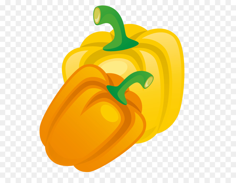 Capsicum Annuum，Paprika Kuning PNG