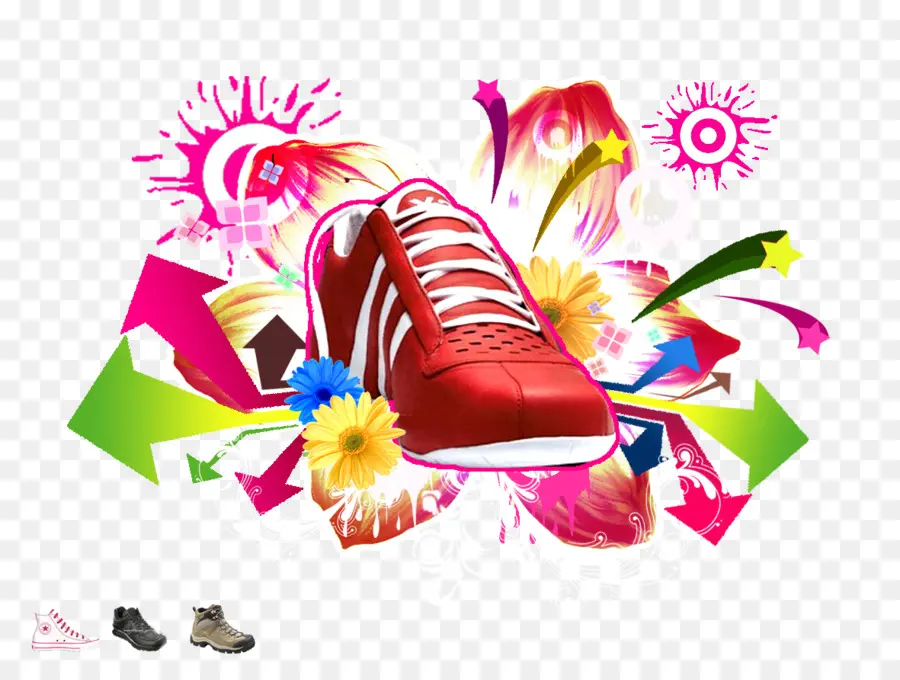 Sepatu，Desain Grafis PNG