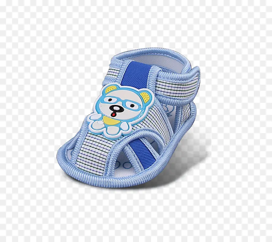 Sepatu Bayi，Biru PNG