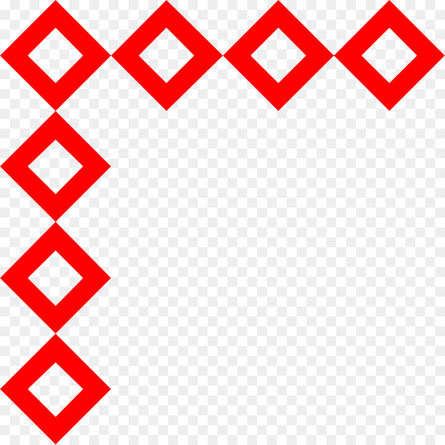 Pola Berlian Merah，Geometris PNG