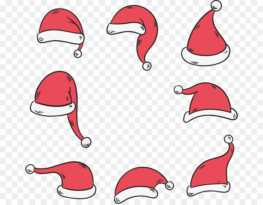 Santa Claus, Natal, Topi gambar png