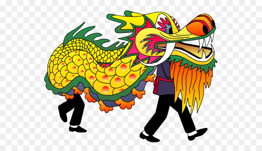 Tahun Baru Cina，Tarian Naga PNG