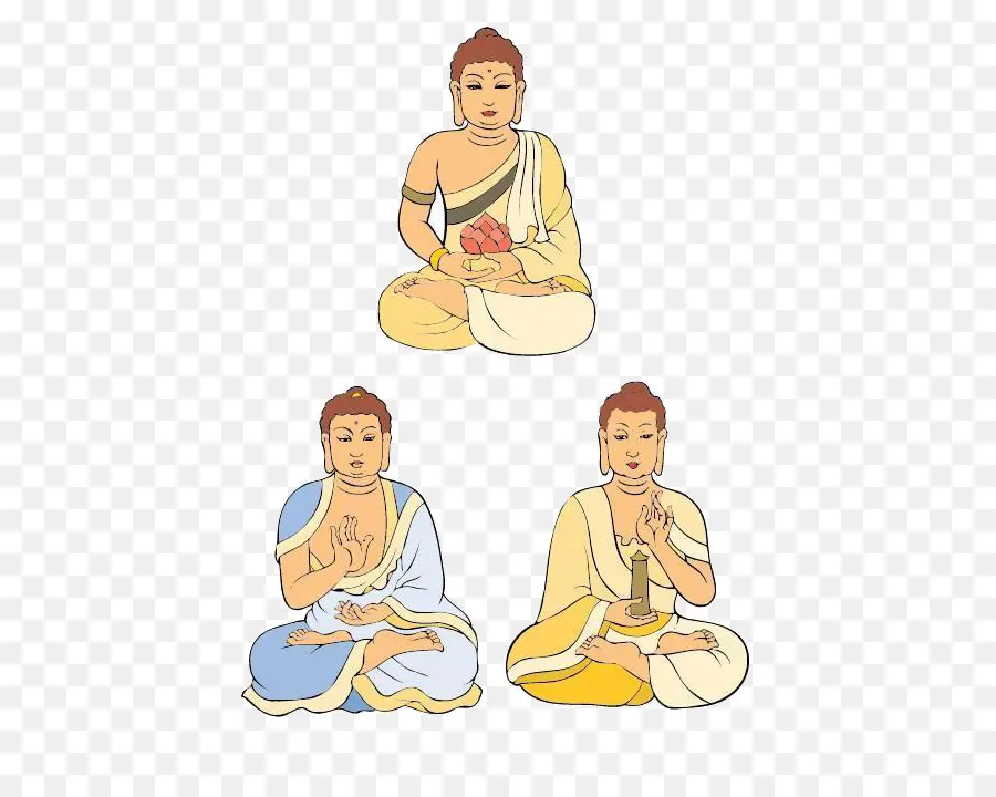 Buddha Gautama，Kartun PNG