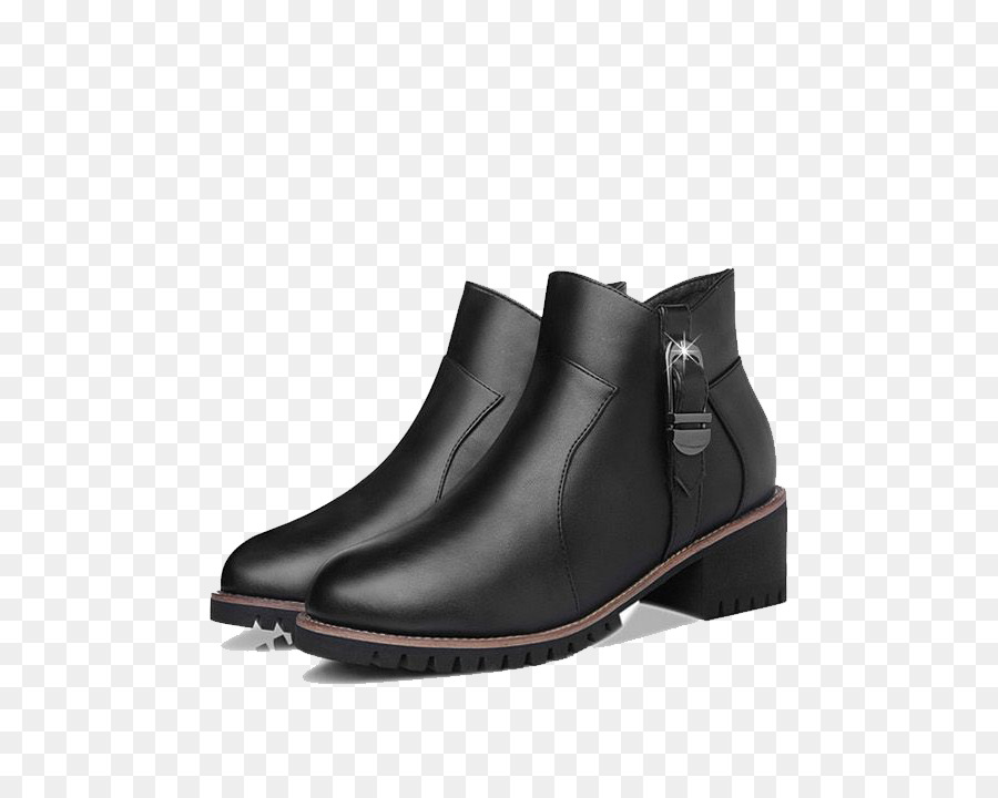 Sepatu Bot Hitam，Sepatu PNG