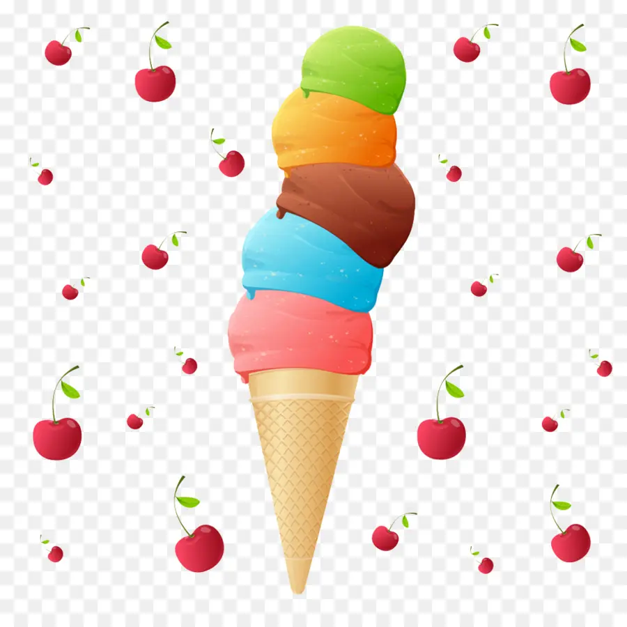 Es Krim，Kerucut PNG