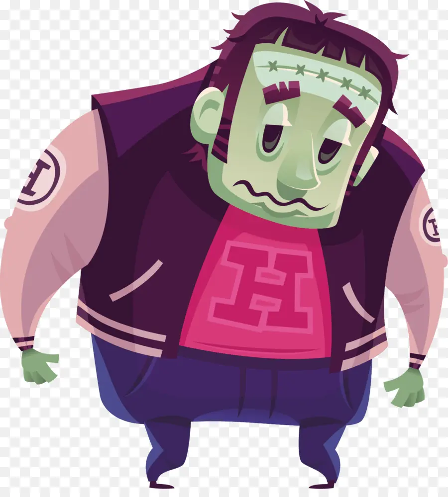 Monster Hijau，Frankenstein PNG