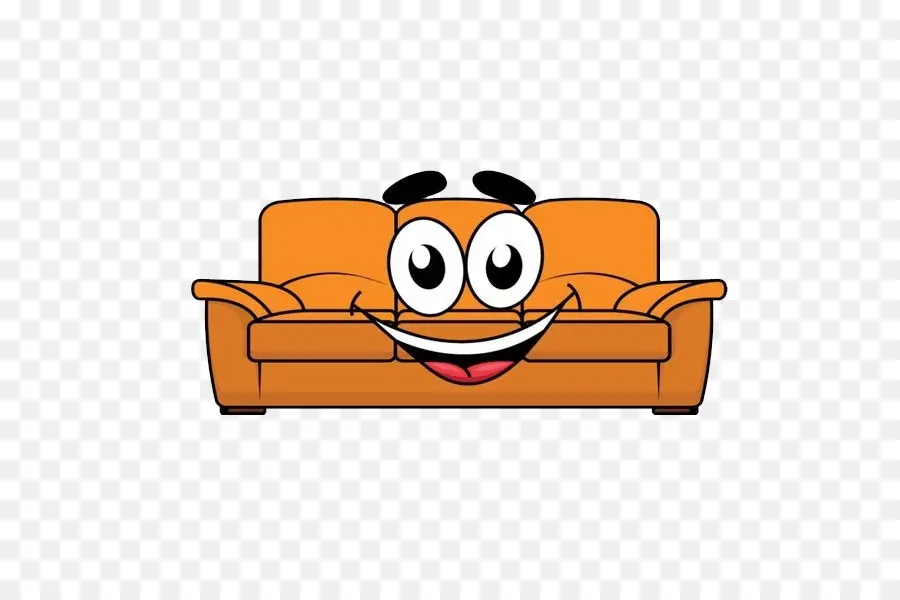 Sofa Kartun，Sofa PNG