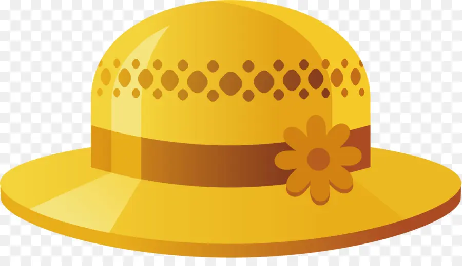 Topi Kuning，Topi PNG