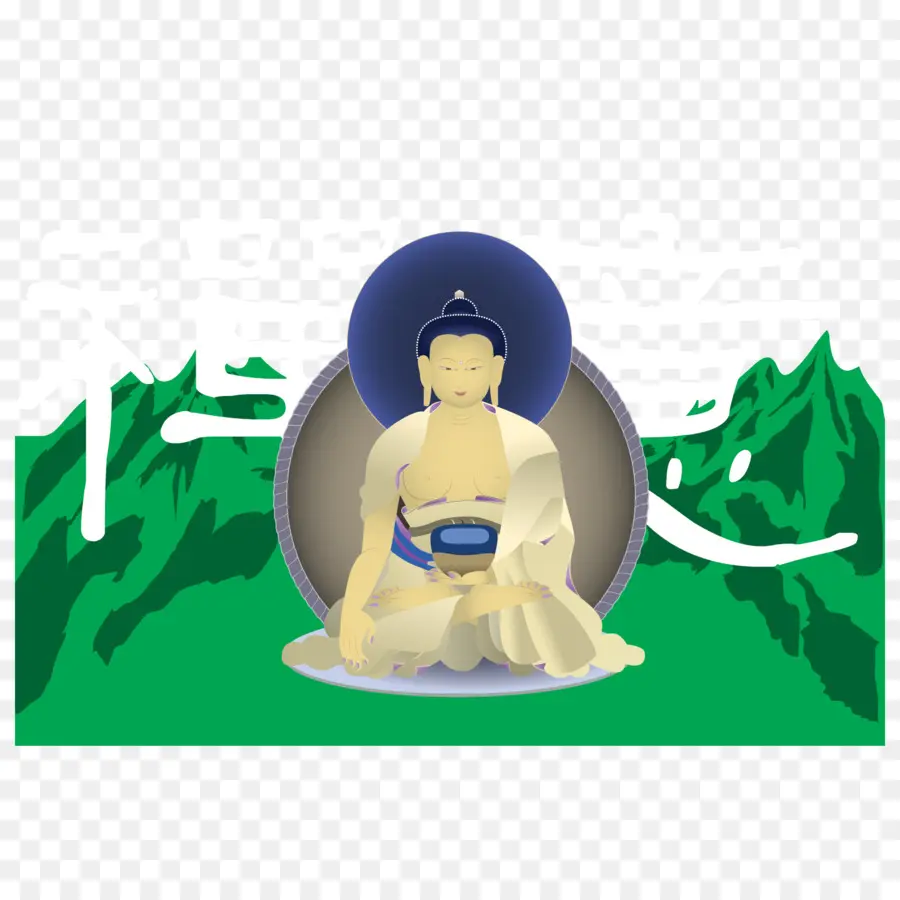 Ilustrasi Buddha，Agama Buddha PNG