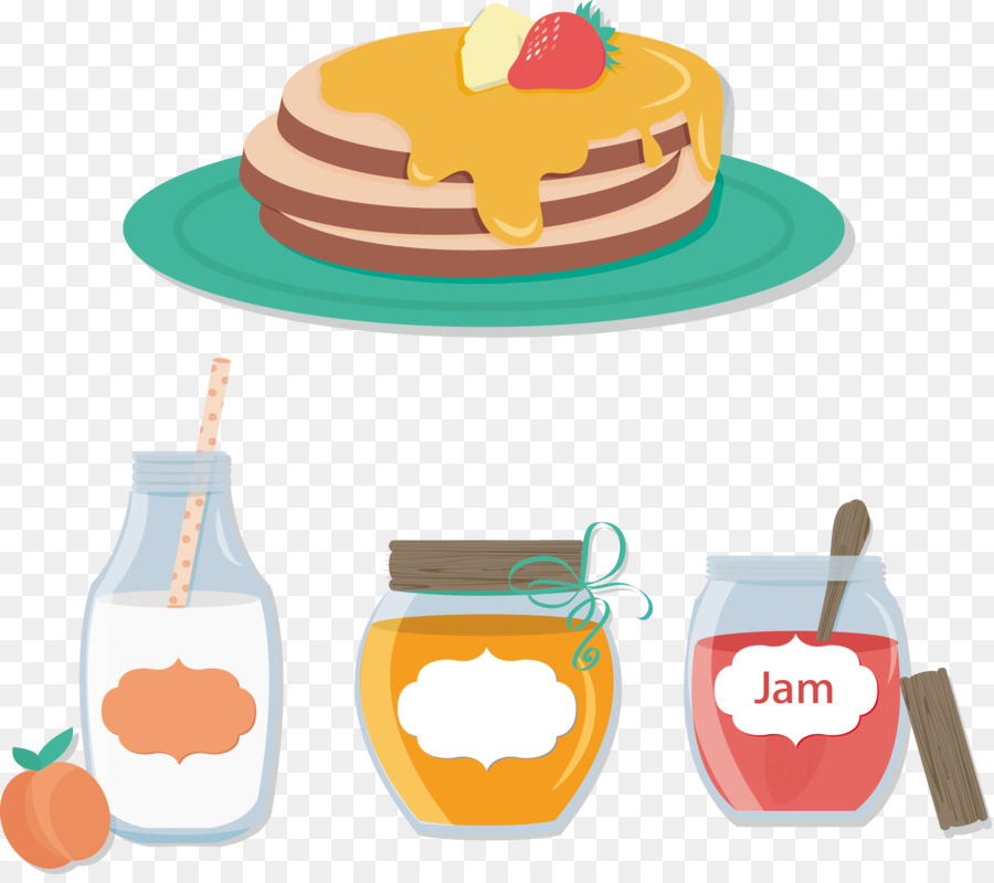 Pancake，Sirup PNG