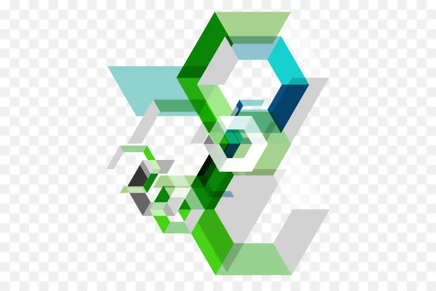 Bentuk Geometris，Abstrak PNG