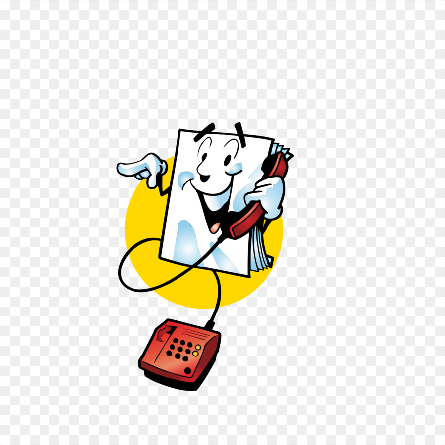 Telepon，Kartun PNG