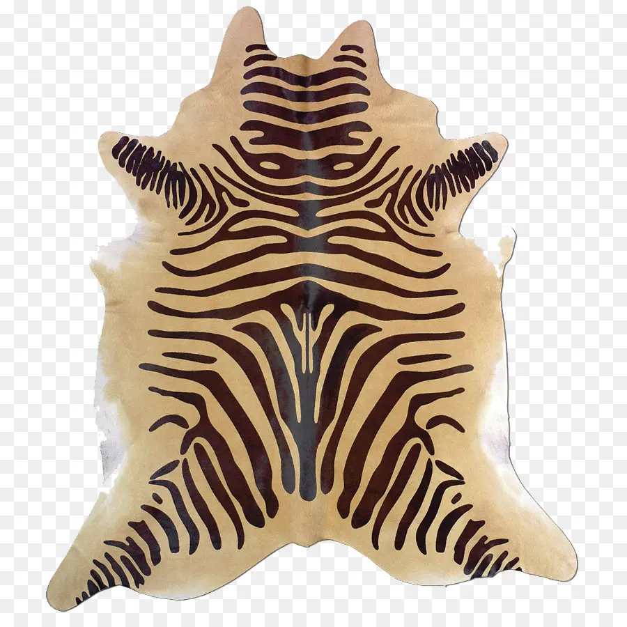 Karpet Kulit Hewan，Zebra PNG