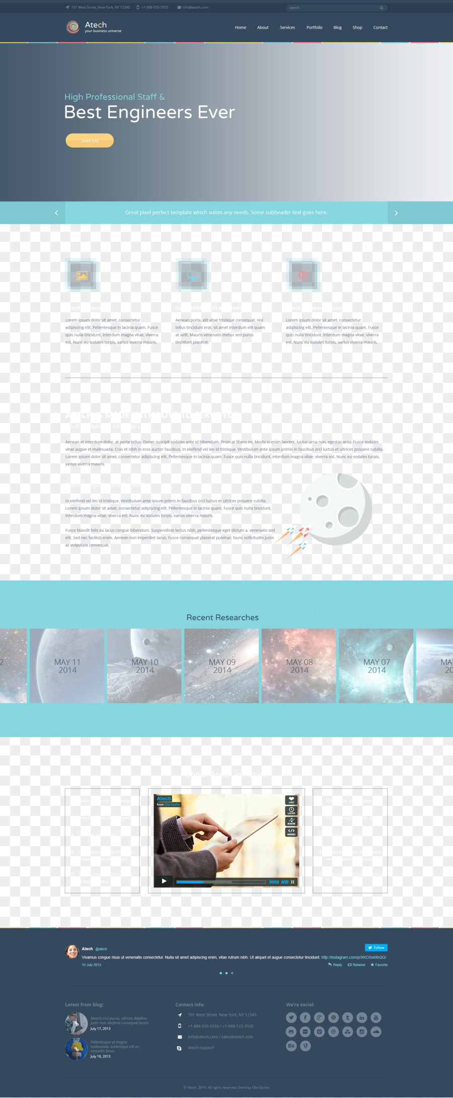 Template，Web Template PNG