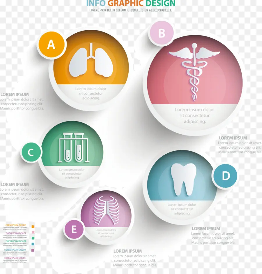 Infografis Medis，Kesehatan PNG