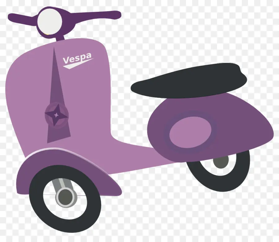 Vespa Ungu，Skuter PNG