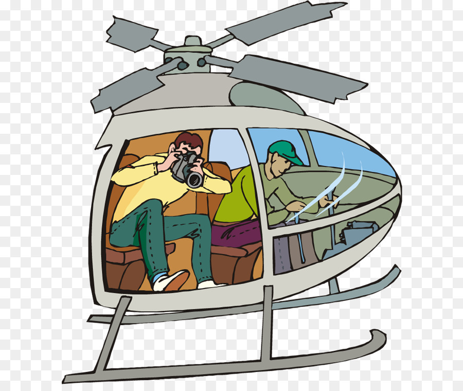 Helikopter，Kartun PNG