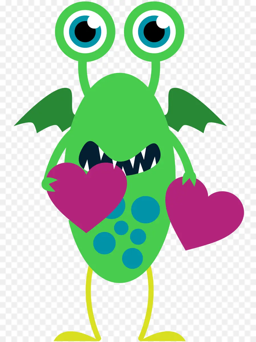 Monster Hijau，Kartun PNG