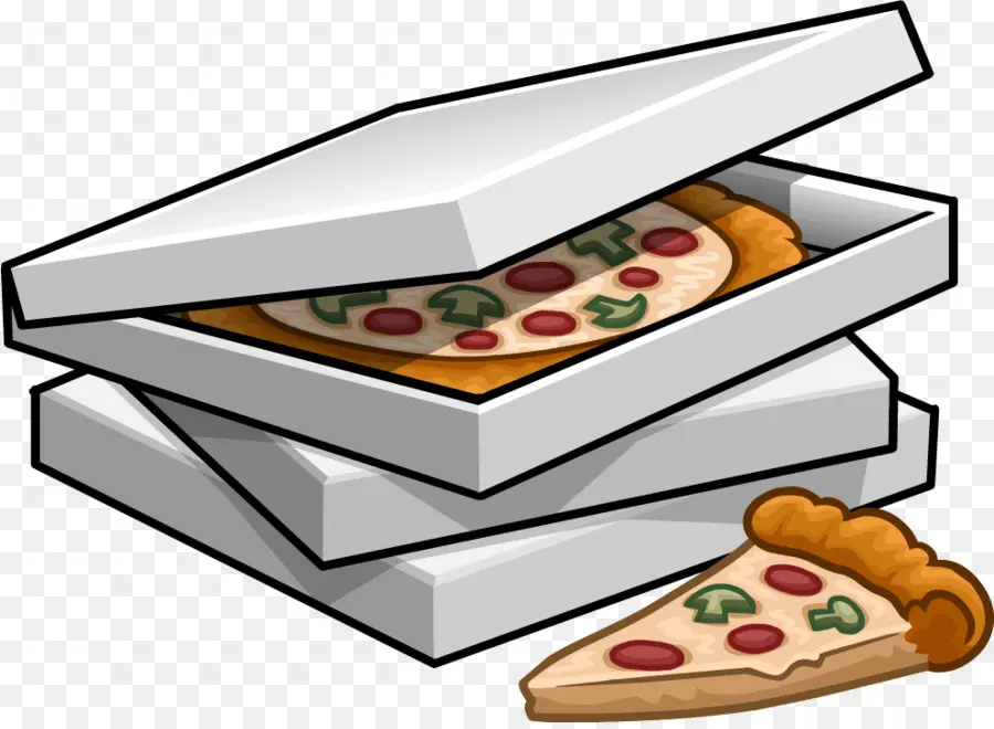Pizza，Kotak Pizza PNG