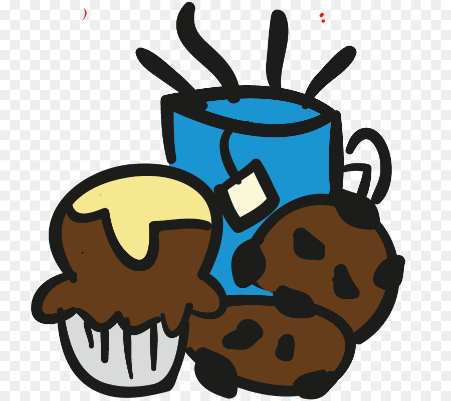 Teh，Muffin PNG