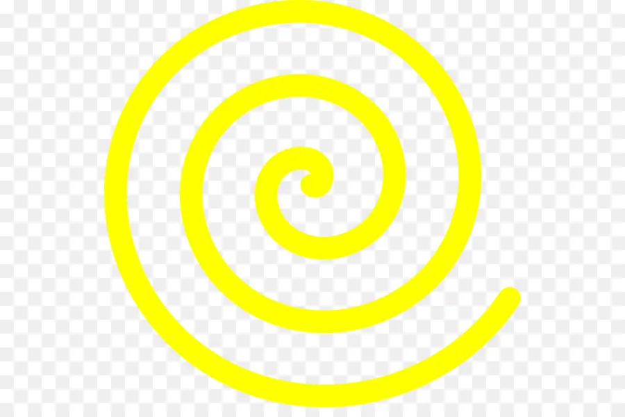 Kuning，Spiral PNG