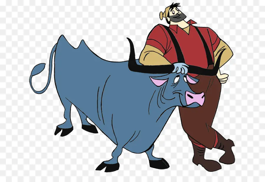 Paul Bunyan Dan Babe，Sapi PNG